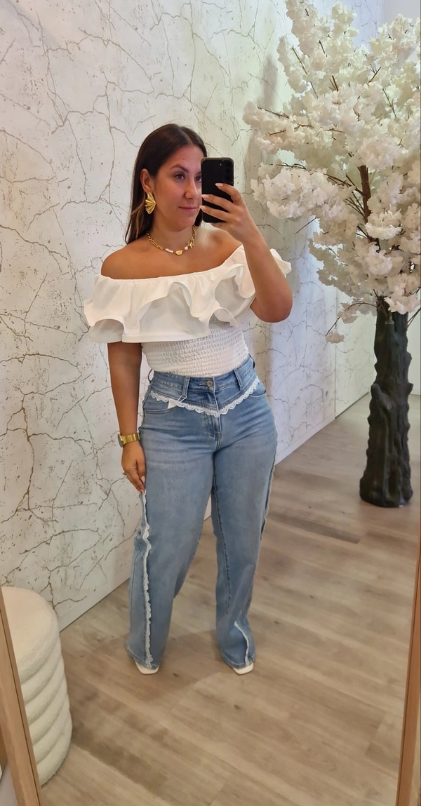 CALÇA WIDELEG RENDA