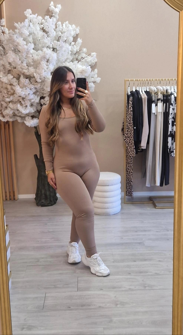 MACACÃO CAFÉ C/LEITE