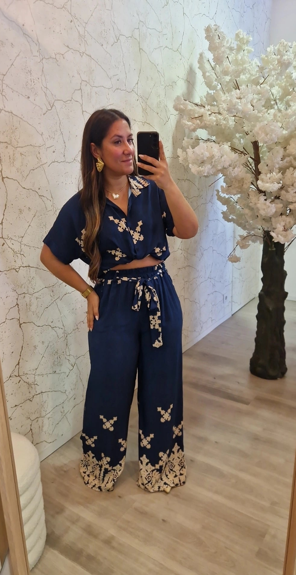 CONJUNTO EVA AZUL MARINHO