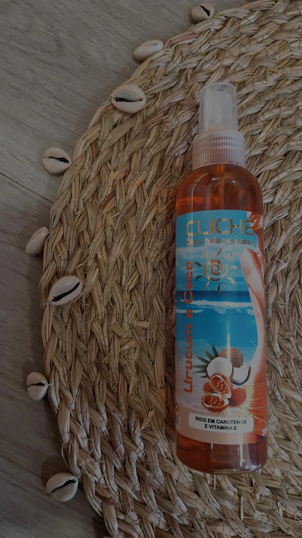 Aceite Bronceador de Urucum y Coco