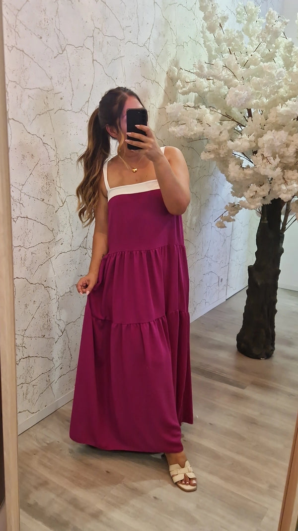 VESTIDO LAÇO BERINGELA
