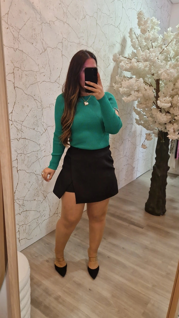 MALHA CORAÇÃO VERDE