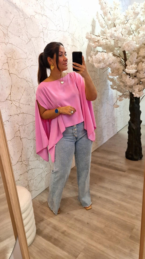 BLUSA 3 EM 1 ROSA BARBIE