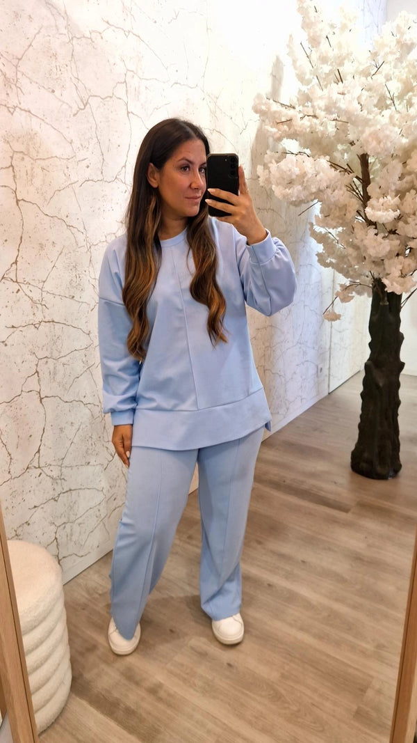 CONJUNTO AZUL BEBÉ