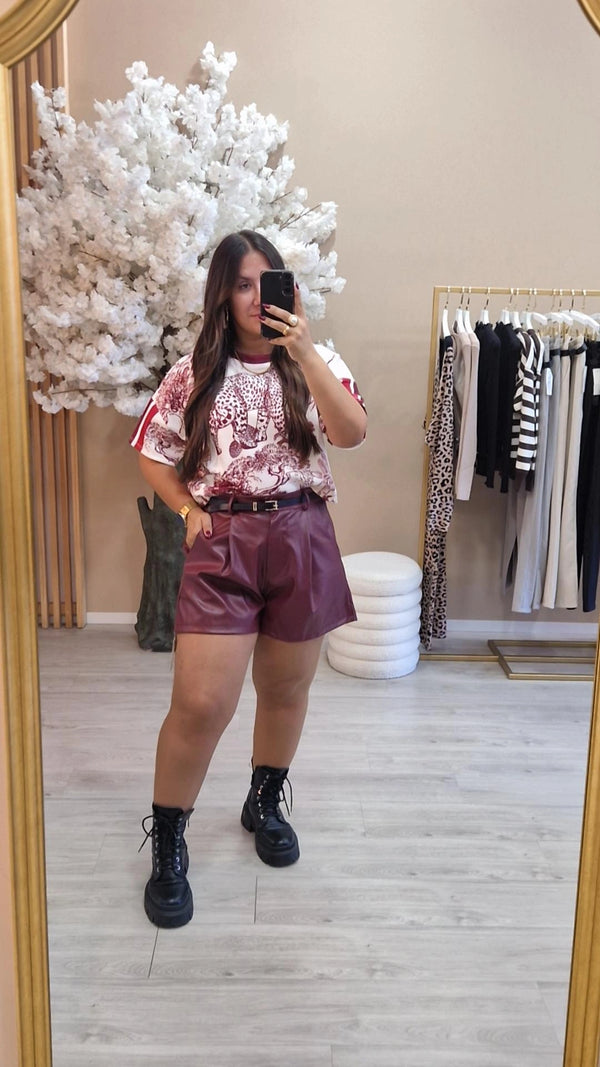 CALÇÃO ECOPELE BORDEAUX