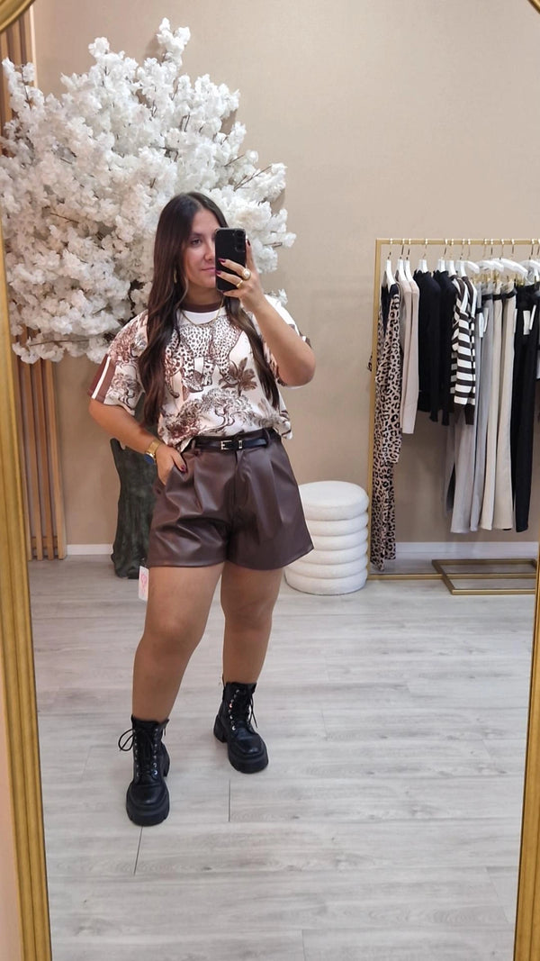 CALÇÃO ECOPELE CASTANHO